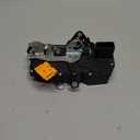 X AUTOHAUX Replacement Front Left Driver Side Power Door Lock Actuator Motor for Pontiac Grand Prix 2004-2008 Door Latch Actuator Assembly Replace No.25955875/10345427 Black