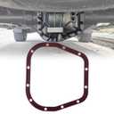 9.75" Differential Cover Gasket Compatible with Ford 9.75" Axle & LLR-F975, Steel Core with Rubber Coated Rear Differential Gasket, Leak Proof, Reusable, Easy Install