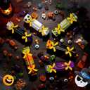 24 Pcs Halloween Surprise Money out Pull Pouch Vampire Ghost Witch Trick or Treat Candy Cash Box Gift Funny Money Holder DIY Halloween Women Men Adults Holiday Party Favors