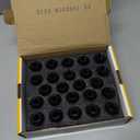 Dynofit 24pcs 14x1.5 Stock Lug Nuts 1.75 inch(45mm) Height 7/8" Hex(22mm), M14-1.5 One-Piece Design Factory Wheel Lugnuts Compatible with Chevy Silverado & Tahoe GMC Sierra 1500 Buick Dodge Cadillac