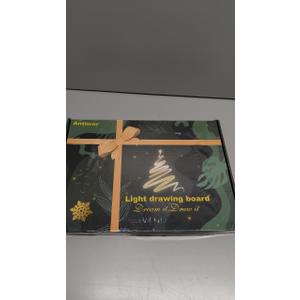 Led Drawing Board for Kids, 14"x10", 3 Mode and 7 Color, Illuminate Acrylic Dry Erase Board, Toddlers Doodle Board, Learn and Education Toy for Kids Above 3 Year, Christmas Birthday New Year Gift