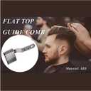 2PCS Men's Fade Comb Set - Professional Barber Combs for Men & Boys, Self Haircut Tools for Precise Fading & Blending, Anti-Slip Grip for Salon or Home Use