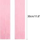 Solid Color Knit Elastic Arm Warmers Fingerless Gloves Elbow Long Knitted Cover for Winter (One Size, Pink)