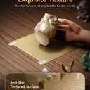 YOOPAI Double-Sided PEI Sheet, 235x235mm 3D Printer Bed Platform, Build Plate for Creality Ender 3 V3 SE/KE /K1/K1C/Ender 3 V3/3 Pro/ 5 S1/ 3 S1 Pro/3 Neo, Without Magnetic Sticker, Gold