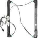 Front Passenger Side Power Window Regulator with Motor Replacement for BMW X5 E53 Sport Utility 2000 2001 2002 2003 2004 2005 2006, Right, 741-489