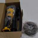 Brushless Angle Grinder for De-walt 20V Battery, 4-1/2" Cordless Grinder Tool with 6 Variable Speed(Max 8500RPM), Auxiliary Handle, Power Angle Grinders for Cutting, Griding and Polishing(No Battery)