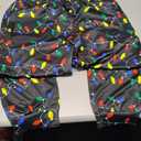 Xmas Light Men's Pajama Pants Bottoms Winter Soft Lounge PJ Pants Long pajama pants Sleep Pajama Pants for Man home trousers X-Large