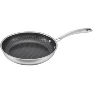 Cuisinart FusionPlus Hybrid Nonstick Stainless Steel Cookware, 8-inch Skillet with PFAS-Free PURELYSEAR Ceramic Technology, Scratch Proof, Cool Grip Handles, Dishwasher Safe