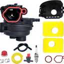 799583 Carburetor Compatible with Briggs and Stratton Carb 590556 591109 591160 591979 593261 595656 798674 300E 450E 500E 550E 550EX 08P500 08P502 09P602 09P702 Series Lawnmower Engines (13pcs)