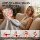 Cordless Hand Massager with Heat and Compression, Ideal Gifts for Mom Wife