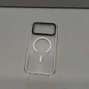 ORNARTO Air Case for iPhone 17 Pro Max Clear | Military-Grade Drop Protection | Camera Control Button | Compatible with MagSafe | Built-in Air Phone Cover - White