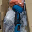 Cordless Angle Grinder Compatible with Makita 18V Battery (Not Included), Brushless motor, Lock-On Switch, 4-1/2" Blade, 3 Variable Speeds up to 7000 RPM, for Cutting, Grinding, Polishing
