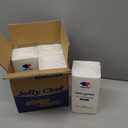 JOLLY CHEF 200 Pack Disposable Paper Napkins, Soft Bathroom Napkins for Guests, 2-Ply White Paper Hand Towels for Halloween, Wedding, Thanksgiving