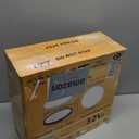 15.8 Inch 6PK LED Flush Mount Ceiling Light, 32W, 3480LM, 3000K/4000K/6000K CCT Selectable, White Ultra-Slim Low Profile Round Flat Panel Light for Bedroom,Kitchen,Hallway