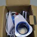 HiLIFE Steamer for Clothes, Portable Handheld Clothing Steamer, 240ml Big Capacity, 700W, Strong Power, Fabric Quick Wrinkle Remover with Brush for Home, Office, Travel (ONLY 120V) -Blue