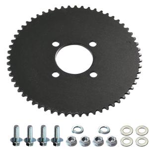 JNDO Mini Bike Sprocket 60T Rear Sprocket 35 Chain for Predator 79cc/212cc/420cc Engines Mini Bikes Go Karts & Drift Trikes (Black)