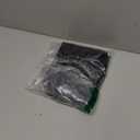 Blooming Jelly High Waisted Swim Skirt Tummy Control Swim Bottoms Mesh Ruched Drawsting Bathing Suit (XX-Large, Black)