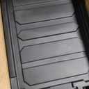 IRIS USA 20 Gallon Lockable Storage Bins with Lids, 6 Pack - Made in USA, Heavy Duty, Stackable Containers, Garage Organizing Bins Moving Tubs, Rugged Sturdy Equipment Utility Box - Black