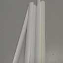 Corner Cable Concealer, 85-inch Cord Cover, Large Capacity Corner Duct, Paintable Cable Management Channel for Floor Baseboard, Ceiling, Wall - 5 X L 17in (White)