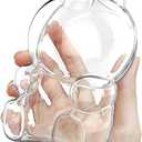 3 x Protective Case Compatible with Have A Seat Figure-Clear PVC Portable Storage Box with Keychain, Dustproof Scratch-Resistant Collector Display Compatible with Sitting Series (Figure Not Included)