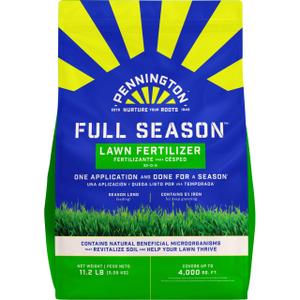 Pennington Full Season Lawn Fertilizer 32-0-5 4M 11.2lb