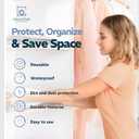 8 Pack Vacuum Storage Bags 4 XXL & 4 Jumbo Vacuum Seal Bags for Blankets, Comforters, Clothing & Bedding - Space Saver Compression Bags
