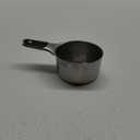 OXO 1pc Stainless Steel Magnetic Measuring Cups Set Black: Nesting Design, Dishwasher-Safe, Includes 1 Cup
