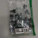 FERCAISH 40 Pcs Spray Bottle Tops, Replacement Pump Heads, Reusable Dispenser Caps, Fine Mist Sprayer, Cosmetic Spray Bottle (24 Caliber-Black)