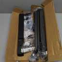 Rfiver Table Top TV Stand with Height Adjustable TV Legs, TV Stands Base with Cable Management for Most 37 to 86 Inch Flat or Curved TVs, Steel TV Feet Holds up to 150 lbs, Max VESA 800x600mm, Black