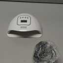 JODSONE U V Nail Lamp LED Gel Nail Dryer Gel Nail Lamp with Auto Sensor and 4 Timers Home Salon Use Nail Tools