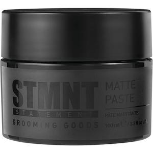 STMNT Grooming Goods Matte Paste 3.38 oz | All Day Strong Hold & High Volume | Hair Clay Paste For Men | NonGreasy Formula | Texture Paste for Hair | Ideal for Dry & Damp Hair | Mens Hair Styling