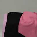 INNERSY Women's Seamless No Show Hipster Panties Invisible Light Underwear 3-Pack, Large, Berry Night
