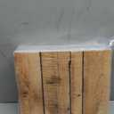 Felt Wood Grain Dart Board Wall Protectors Square Dart Board Backing Tiles Dartboard Backboard Cork Backboard Alternative (36 x 24 x 0.5 Inch)