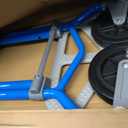 Folding Hand Truck Dolly, 200lbs Hand Cart with Telescopic Handle | Collapsible, Lightweight, Portable Dolly Cart with Wheels, Foldable for Shopping, Grocery, Travel, Home Use