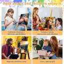 Oiuyamn Paint by Number for Adults, DIY Oil Painting Kits, Easy Paint by Numbers Canvas for Beginners, Perfect for Gifts and Home Decor (16" x 20") (People 3)