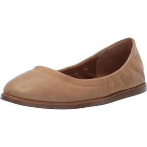 Lucky Brand Women's Wimmie Ballet Flat (8, Light Brown)