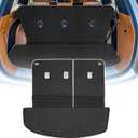 Cargo Liners Backrest Mat for Hyundai Palisade Accessories 2026 with Hook&Loop Rear Trunk Mat Rear Seat Back Cover Protector All Weather Anti-Slip Split Dog Liner