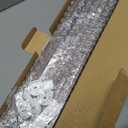 Egofine 11x14 Floating Frames Set of 2, Double Plexiglass Picture Frame, Made of Solid Wood Display Any Size Photo up to 11x14, Wall Mount or Tabletop Standing, Brown