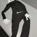 Morphsuits Full Bodysuit Costume Men, Morph Suits Adults, Mens Spandex Bodysuit Costume, Full Body Suit (Large, Black)