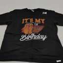 It's My 8th Birthday Boy Basketball 8 Year Old Bday Kids T-Shirt (Small)