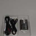 1Mii Bluetooth 5.3 Transmitter Receiver for TV to Wireless Headphones, Dual Link AptX Adaptive/Low Latency/HD Audio, Aux Adapter for Home Stereo, Airplane, Boat, Gym (Black)