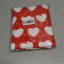 Miaoquhe Valentines Day Red White Heart Love Kitchen Towels Set of 2 Romantic Bathroom Towels 14"x28" Valentines Hand Towels Quick Dry Soft Wedding Decorative Fingertip Towel for Home Spa Hotel