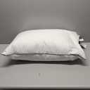 Pacific Coast Bed Pillow, Hotel Collection Goose Feather Down Pillow for Sleeping, Pillow with High Thread Count 100% Cotton Shell, Queen Size, White