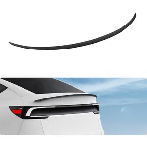 BASENOR Spoiler for 2025 2026 Tesla Model Y Juniper Rear Spoiler Wing ABS OEM Rear Trunk Lip Sporty Appearance Model Y (Standard/Premium/Performance) Exterior Accessories Matte Black