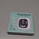 Ear Vacuum Wax Remover, Ear Wax Removal Kit with 9 Levels Strong Suction, Electric Ear Wax Remover Ear Vacuums, USB Rechargeable Reusable Ear Suction Vacuum Tool (White)