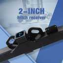 HEKA Class III Trailer Hitch 2-Inch Receiver Fit for 2021-2026 Jeep Grand Cherokee L 3-Row Tow RVing Motor Bike Boat Cargo