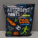 Carer Boys Incontinence Underwear Washable Kids Cotton Incontinence Boxer Briefs with Front Absorbency 80ml Reusable Leak Proof Underwear for Youth Boy Age 418 3pk M (2 Black, 1 Green)