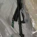 Hjarta 40 Inch Free Standing Towel Racks for Bathroom, Black Towel Holders with Wooden Base, 2-Tier Freestanding Towel Holder Stand for Bath Towel Sheet