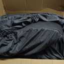 DESTINY CRESCENT BEDDING Full XL 100% Cotton Jersey Knit Sheet Set - Extra-Soft, Breathable & Hypoallergenic - 15" Deep Pockets, 54" x 80" - Ideal for Extra Long Full Beds - 4PC Set (Full XL, Black)
