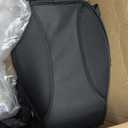 Motorcycle Tail Bag Seat Helmet Large Capacity Dual Use Motorcycle Backpack, 25L-38L Waterproof Luggage Bags White